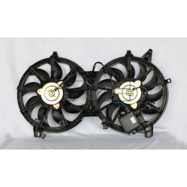 For Infiniti G37 Sedan Radiator / Condenser A/C Cooling Fan Assembly