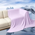 thumbnail image 5 of XINGAG 59x91in Cooling Fiber Summer Blanket, Lightweight Breathable Smooth Chilly Throw Blanket, Cool Bedding Quilt for Hot Sleepers All Season Use, 5 of 7