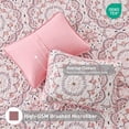 thumbnail image 5 of Regency Heights Twin/Twin XL Quilt Set, 2-Piece Reversible Bedspread Coverlet Set, Pink Quilted Bedding Set with Shams for All Season, 5 of 10