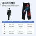 thumbnail image 4 of Kdxio Colorful Betta Fish Print Men's Sleep Pajama Pant Lounge Pants with Pockets-X-Large, 4 of 6