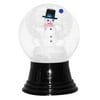 Alexander Taron 5" Black and White Perzy Snow Globe Medium Snowman with Balloon Decoration