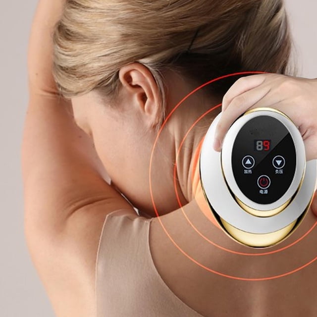 ventosas Gua Sha Yinane Masajeador eléctrico con ventosas temperatura profesional inteligente ajustable 18 engranajes