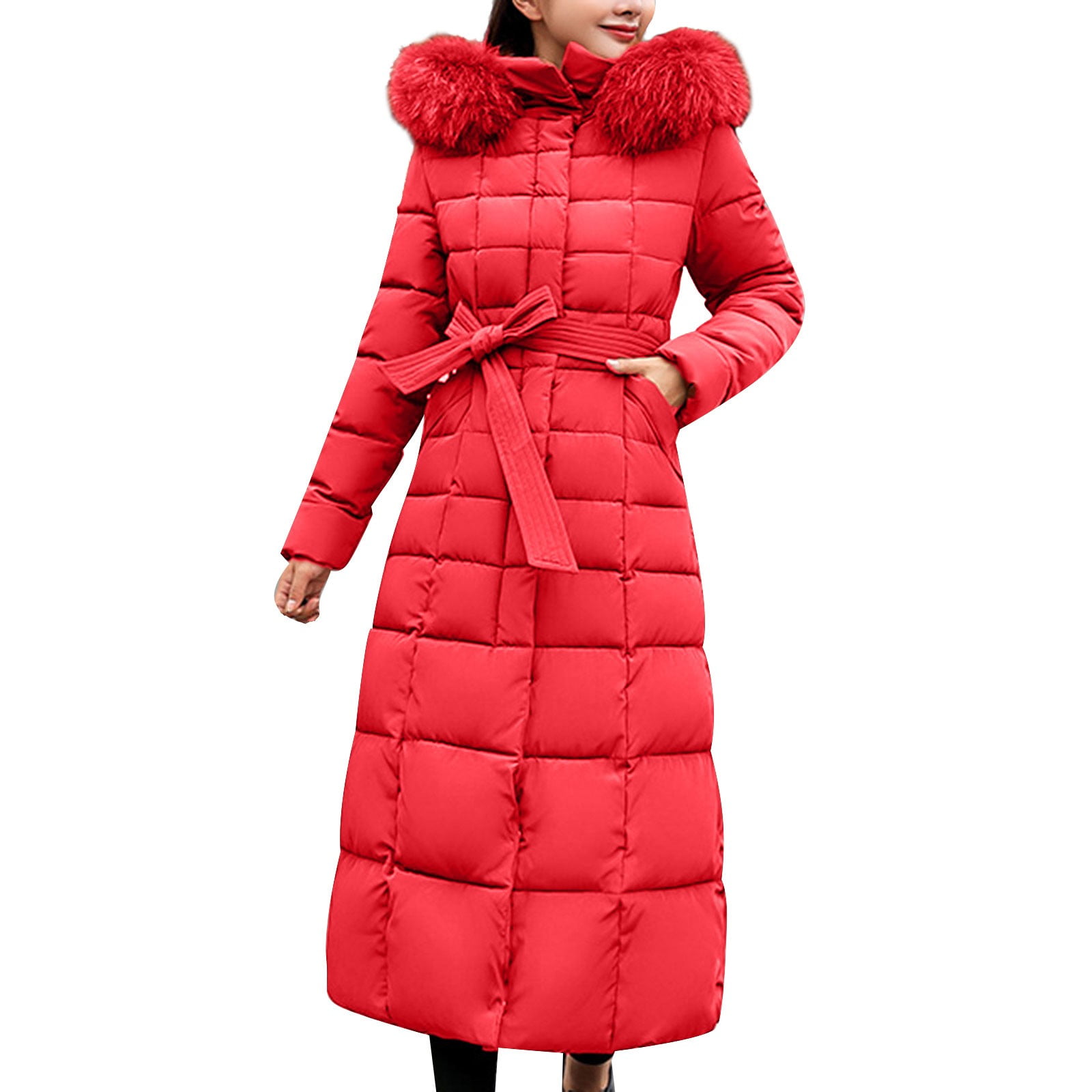 Hontri Women's Down Jackets Parkas Waterproof on Sales, Women's