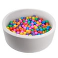 thumbnail image 3 of Hawsaiy Foam Ocean Ball Pit for Baby Infants and Toddlers Ages 1-3, Soft Round Play Area for Indoor/Outdoor Use, No Balls Included, Gray, 3 of 10