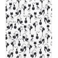 thumbnail image 3 of Juego de ropa de cama de 3 piezas Funda nórdica de gatos negros Lindos con 2 fundas de almohada ABPHQTO, 3 of 4