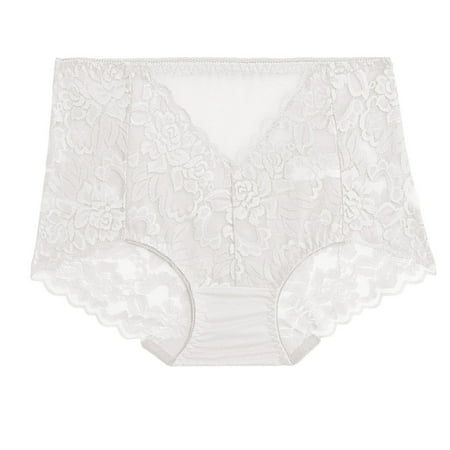 

Shpwfbe Underwear Women Lace Boyshort Floral Ie Low Rise Ladie Comfortable Under Female Lingerie For Women