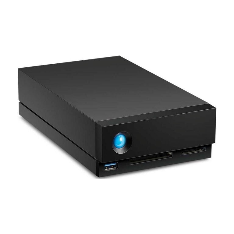 LaCie 1big Dock 4TB External Hard Drive Silver (STHS4000800