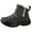 Gray, variant on Women's High Top Fleece Lined Thickened Soft Sole Boots Warm Stylish Winter Snow Boots For Daily Wear And Comfort