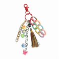 thumbnail image 3 of Acrylic Butterfly Flower Keychain Charm Fashion Forward Acrylic Key Rings Tassel Charm Key Chain Pendant for Daily Use, 3 of 11