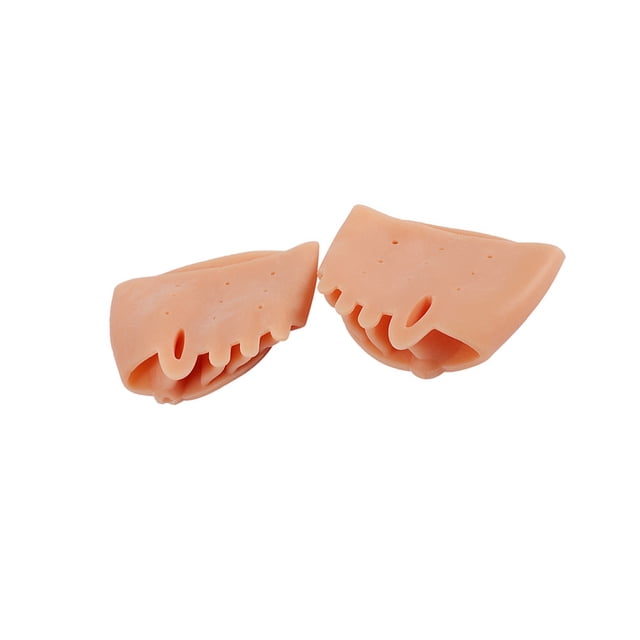 Minnieouse Silicone Toe Separator Forefoot Pad Waterproof Cushion Care Toe Correcting Corrector Anti-skidding Toes Wear-resistant Foot Cuidado de los pies No.2 Minnieouse CE007940-02