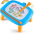 thumbnail image 1 of Smasiagon Juguetes para niños pequeños, tablero de dibujo magnético para niños de 1 a 3 años, tablero de garabatos de aprendizaje temprano, bloc de dibujo para pintura, regalos de cumpleaños, Navidad,, 1 of 4