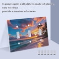 thumbnail image 3 of Light Switch Cover Sunset by The Seaside Plates Faceplate Decorative Switch Plate for Bedroom Home Decor, 3 of 7