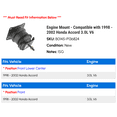 thumbnail image 2 of Engine Mount - Compatible with 1998 - 2002 Honda Accord 3.0L V6 1999 2000 2001, 2 of 2