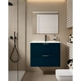 thumbnail image 2 of Ico Bath BR1002.NB Rhythm 32" Single Wall Mounted Vanity Cabinet - Blue, 2 of 4