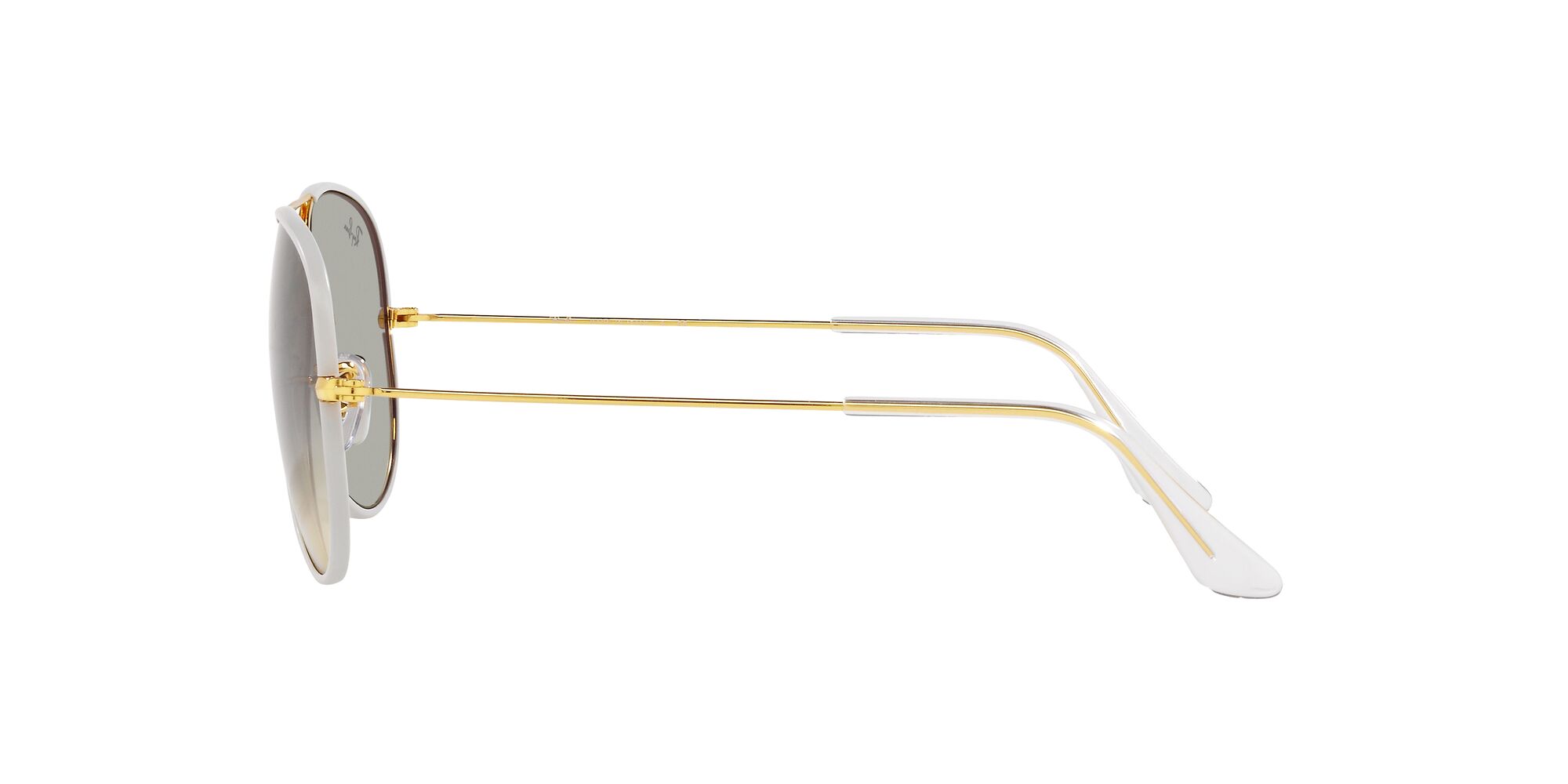 Ray-Ban Aviator Full Color Legend Sunglasses RB3025JM Black&Gold with Gray Lens Ray Ban RB3025 Aviator 62mm Large Metal Legend Gold Black  main image 2