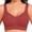 Red, variant on Tweang Wide Straps Bra High Stretch Supportive Bralettes Anti Sagging Bra Comfort Lightweight Bras for Women Comfortable Push Up Bras Wirefree Bras Support Powerful Women's Bra Beige L