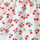 thumbnail image 4 of Vestido de verano con tirantes y estampado de color liso para niña pequeña con sombrero Herrnalise, 4 of 8