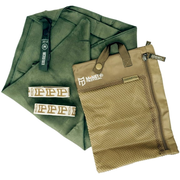 Gear Aid Tactical Ultra Absorbent Microfiber Towel Outdoor - OD Green Medium
