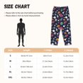 thumbnail image 3 of Pofeuu Rocket Satellite Print Women's Fashion Pajama Pants with Pockets Comfy Drawstring Sleep Lounge Bottoms-X-Large, 3 of 6
