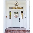 thumbnail image 4 of Eveokoki Front Door Porch Decorations Welcome Door Hanging Sign 11 inch Wooden Wall Sign, Rustic Holiday Wreath Decor for Front Door Porch Home Window Wall Farmhouse Decorations, 4 of 5
