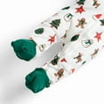 thumbnail image 7 of M+A by Monica + Andy Gender Neutral Baby Christmas Organic Cotton One Piece Pajamas and Bib Set, 2-Piece, Sizes 0M-24M, 7 of 7