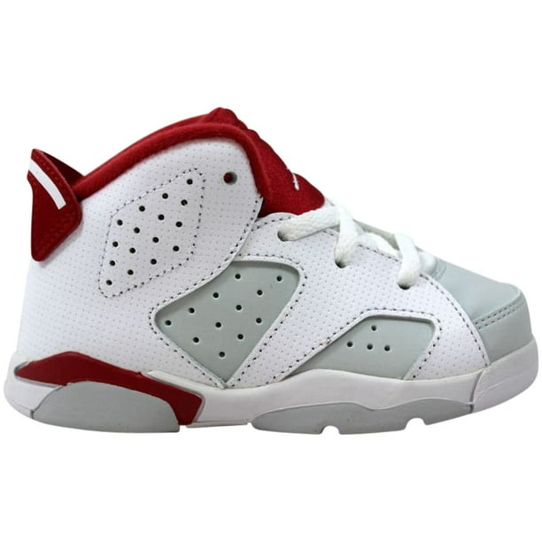 jordan 6 white gym red pure platinum