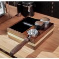 thumbnail image 3 of FRIJPACK Natural Walnut Espresso Accessories Organizer Box Fits Espresso Distributor,Tamping Station Base,Tamper Holder-1.5L Coffee Grounds Box (51/54MM), 3 of 6