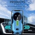 thumbnail image 2 of Smart Car Wireless Charger Phone Holder, Wireless Auto Sensing Cell Phone Car Chargers Holder Car Phone Holder Compatible for iPhone13/12 11/ Pro/XS/XR/ 8 Plus, Samsung S10 /S9 / Note10 / Note9, 2 of 16