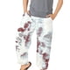 thumbnail image 1 of Pantalones largos para hombre, bombachos de moda, pantalones estampados elásticos sueltos para playa Athleisure Odeerbi ODB-2, 1 of 3