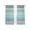Gray Green Mist Blue, variant on Sage Green Grey Boho Sheer Curtains 54 Inch Length 2 Panels Set Window Treatments, Vintage Ethnic Tribe Abstract Art Rod Pocket Semi Curtains for Living Room/Bedroom/Kitchen Décor, 104"W x 54"L