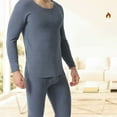 thumbnail image 3 of Minnieouse Ropa interior térmica para hombre, capa base cálida y suave, vestido cálido Villose Tight, ropa de invierno colorida, pintura interior de conjuntos de ropa Vino tinto>XL NO7 Minnieouse AP013689-07, 3 of 6
