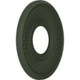 thumbnail image 2 of Ekena Millwork 10"OD x 3 1/2"ID x 3/4"P Berkshire Thermoformed PVC Ceiling Medallion (Fits Canopies up to 4 1/2"), UltraCover Satin Hunt Club Green, 2 of 5