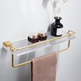 thumbnail image 2 of Acrylic Bathroom Mirror Front Wall Hanging Space Aluminum Sink Shelf, 2 of 6