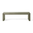thumbnail image 3 of GDF Studio Alveton Rustic Acacia Wood Dining Bench, Light Gray Oak, 3 of 5