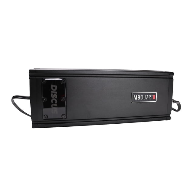 MB Quart Discus 2 Channel Marine Amplifier with Top Mounted Controls, 500 Watts