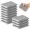 Gray, variant on 8 Pack Steel Wool Scrubber Kitchen Sponges, Heavy Duty Non Scratch Metal Sponges, Reusable Cleaning Scrub Pads for Dishes, Pots, Pans, Sink and Tough Hard Stains (Multicolored)
