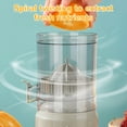 thumbnail image 4 of INSMART Electric Citrus Juicer with LCD Display,3-Speed Adjustable,600ml Capacity,110mm Wide Mouth,Type-C Rechargeable,45W Powerful Squeezing for Whole Fruits,Portable Home Kitchen Appliance Beige, 4 of 7