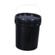 thumbnail image 2 of Cubo de almacenamiento de alimentos, contenedor de almacenamiento, lata de pintura vacía, soporte para agua, multiusos Negro, 2 of 9