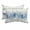 Blue,Gray, variant on Blue Hydrangeas Outdoor Pillows for Chaise Lounge Chair Waterproof Lumbar Pillows with Insert&Strap Beach Headrest Pillow Spring Floral Green Eucalyptus Leaves Wood Gray Pool Pillow 11"x16"