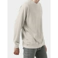 thumbnail image 2 of Hat and Beyond Men's Premium Crewneck French Terry Cotton Sweater, 2 of 6
