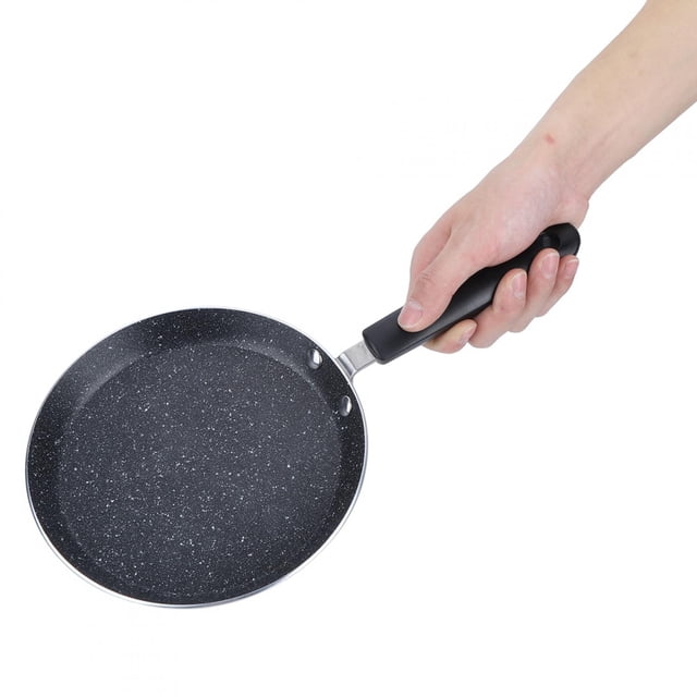 Non Stick Frying Pan Aluminum Frying Pan with Riveted Handle Heatproof Cooking Pan for Pancake Egg Pizza Fast Heating Induction Cookware