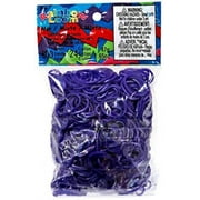 Official Rainbow Loom 600 Ct. Rubber Band Refill Pack DEEP PURPLE [Includes 25 C-Clips!], Includes 25 C-Clips! By Twistz Bandz