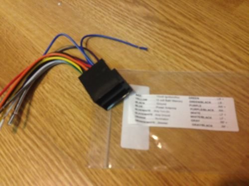 PETERBILT SEMI Trucks Car Stereo ISO-DIN Wiring Harness Plug ...