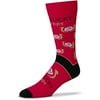 For Bare Feet Kentucky Derby End on End Crew Socks