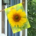 thumbnail image 3 of Watercolor Seasonal Sunflower Flowers Summer Spring Agriculture Landscape House Flag 28 x 40 Inch, Double Sided Large Garden Yard Welcome Flags Banners for Home Lawn Patio Outdoor Decor, 3 of 4