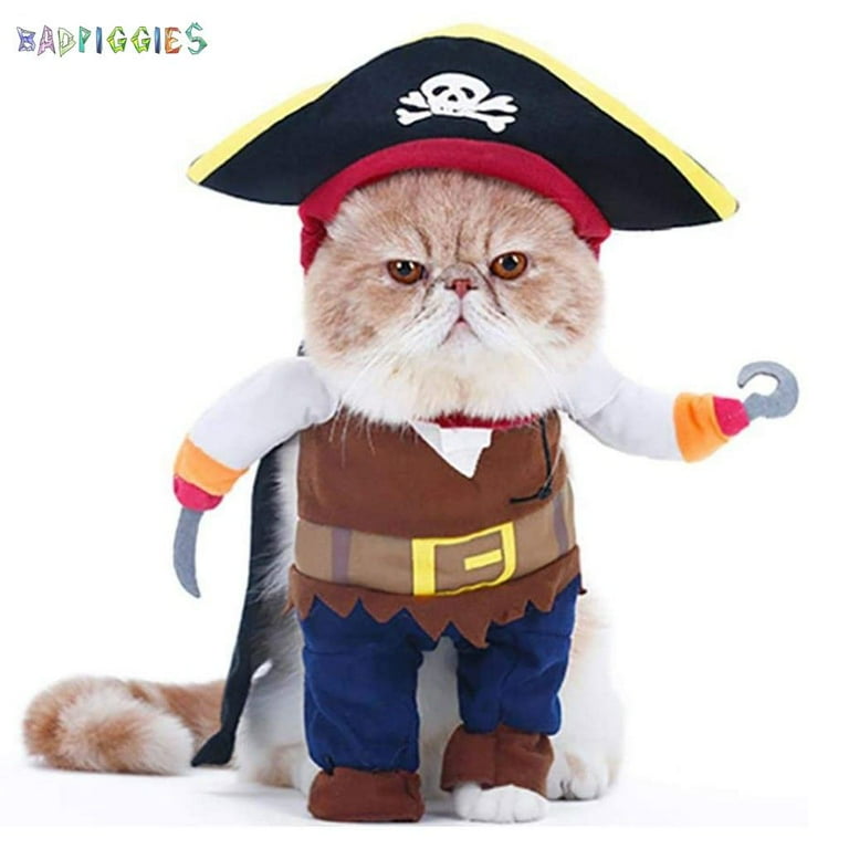 Dog & Cat Halloween Costume Pirate Pet Costume Halloween Pet 