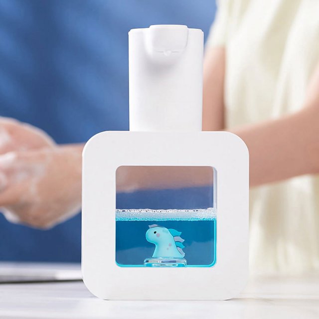 Touchless Automatic Dispenser Automatic Sensor Dispenser Touchless Automatic Sensor Dispenser Cartoon Pet Waterproof Smart Foam Dispenser