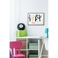 thumbnail image 3 of Stupell Industries Stick With Me Cacti Art for Kids Painting Black Framed Art Print Wall Art, 16 x 20, 3 of 5