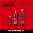thumbnail image 4 of Coca-Cola Zero Sugar Soda Pop Bottle, 1.25 Liters, 4 of 21