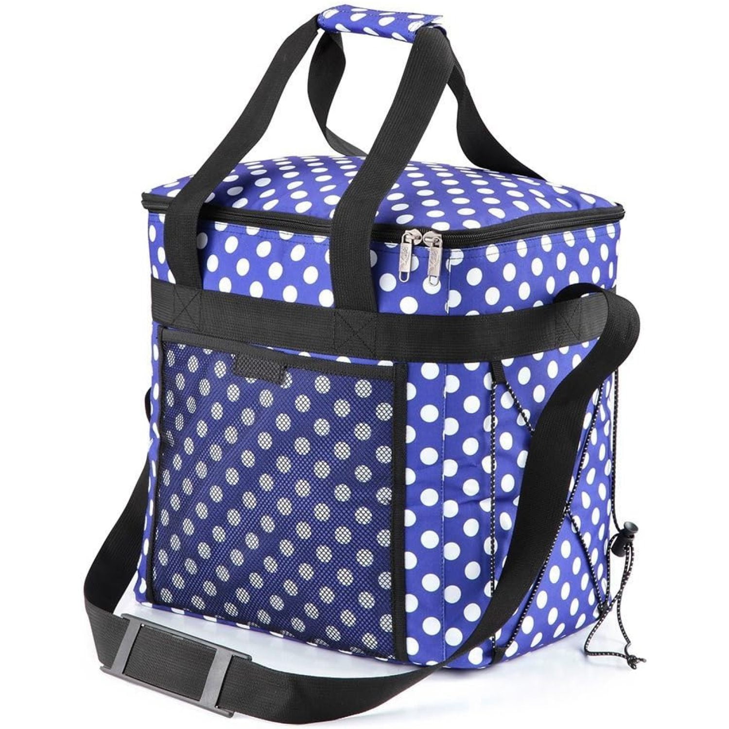 HTYSUPPLY Insulated Large Picnic Cooler Bag Large 28 Litre (Spotty
